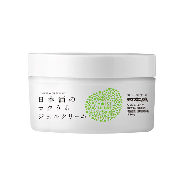 日本 盛日本酒保濕凝膠乳霜 180g