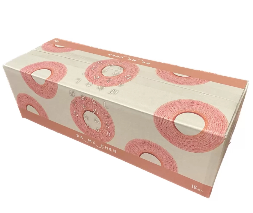 2/11結單-日本 好市多限定-千年屋草莓年輪蛋糕 16入盒裝